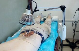 Acupuncture with infrared light